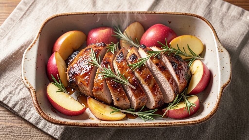 Pork And Apple Oven Recipe: Sweet-Tart Glaze That Caramelizes Every Bite