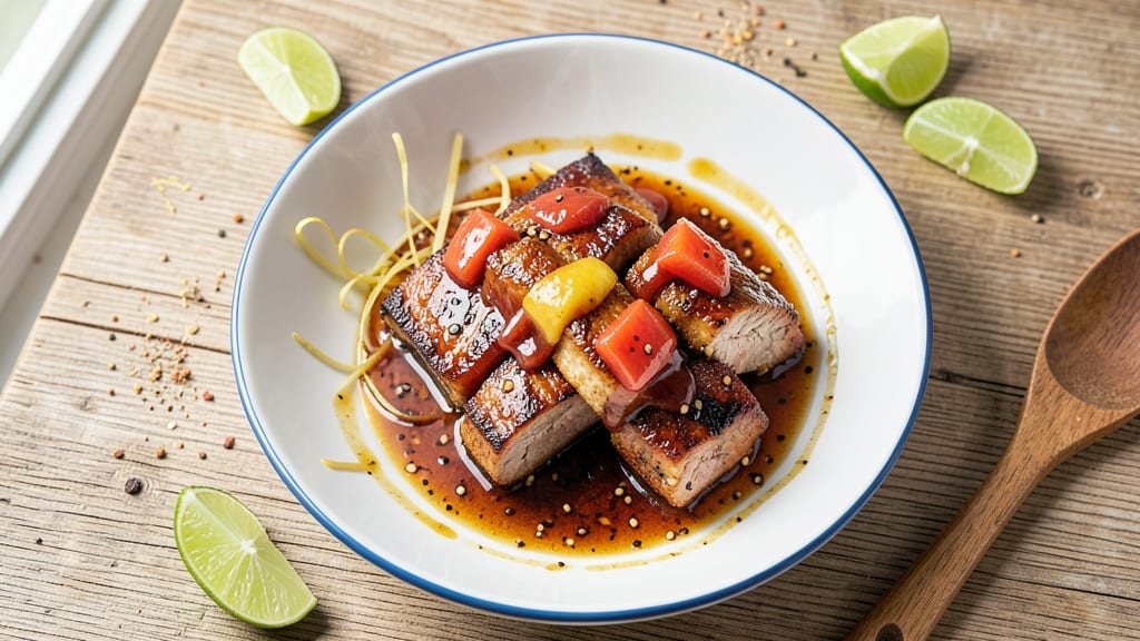 Hawaiian Pineapple Pork Chops Recipe: Grilled Sweetness With Celery Crunch