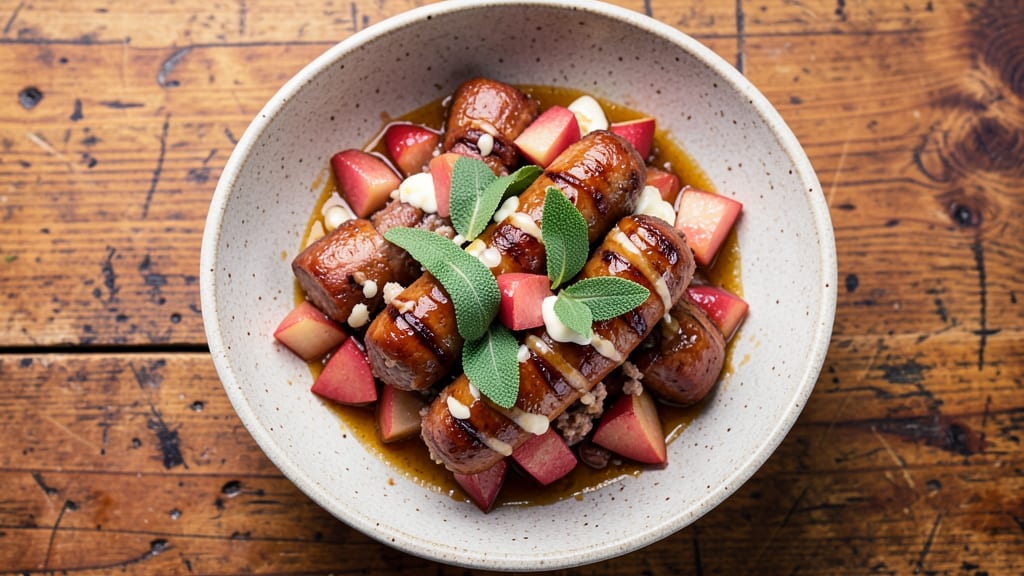 Apple Breakfast Sausage Recipe: Crispy Casing with Apple-Cider Spice Kick