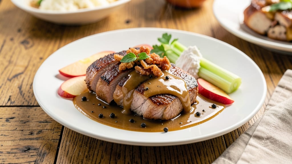 Apple Cider Gravy Recipe for Pork: Celery-Pepper Crunch That Elevates Every Bite
