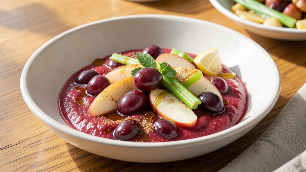 Grape Apple Sauce Recipe: Sweet-Tart Balance With Celery Crunch Fusion