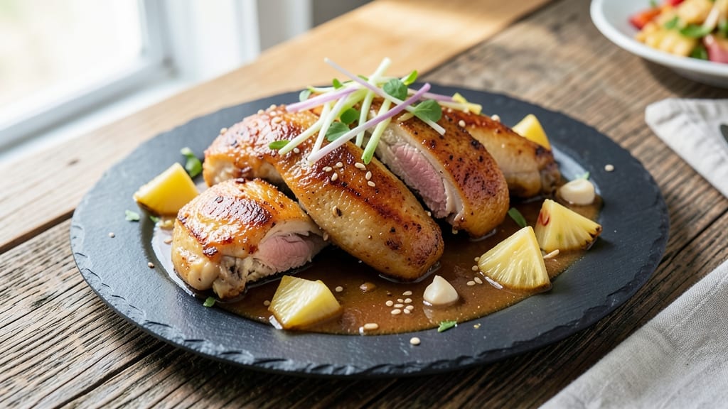Gluten-Free Pineapple Chicken Recipe: Tropical Sweetness With Crispy Celery Crunch