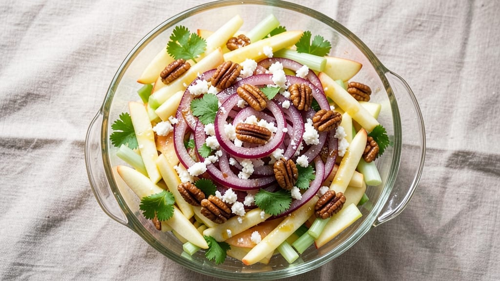 Mexican Christmas Apple Salad Recipe: Festive Spice and Celery Crunch Fusion