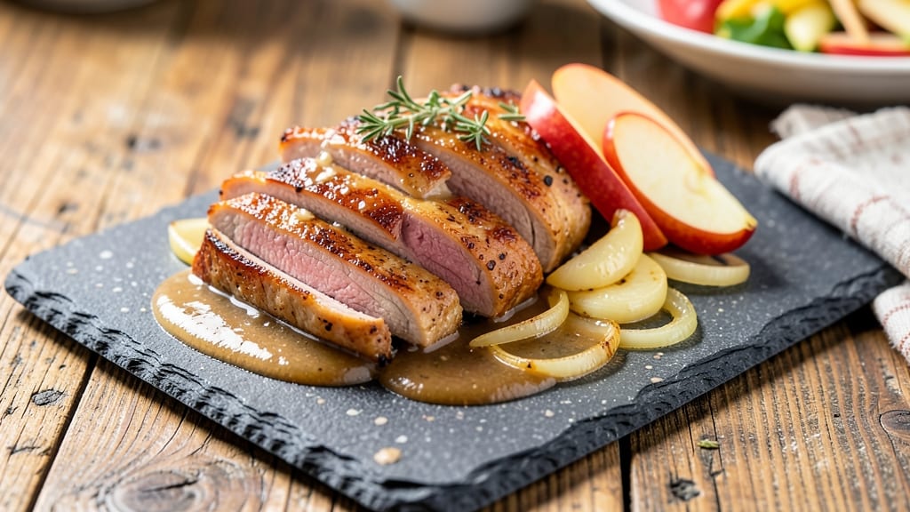 Apple Gravy Recipe for Pork: Sweet-Tart Sauce That Caramelizes Meat