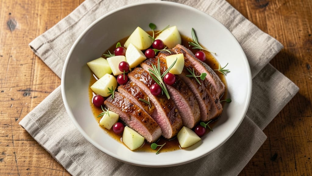 Apple Cranberry Pork Loin Recipe: Herb-Infused Roast With Fruit-Filled Crunch