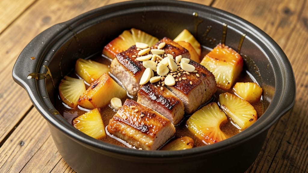 Crockpot Pineapple Pork Recipe: Slow-Cooked Sweetness With Celery Crunch