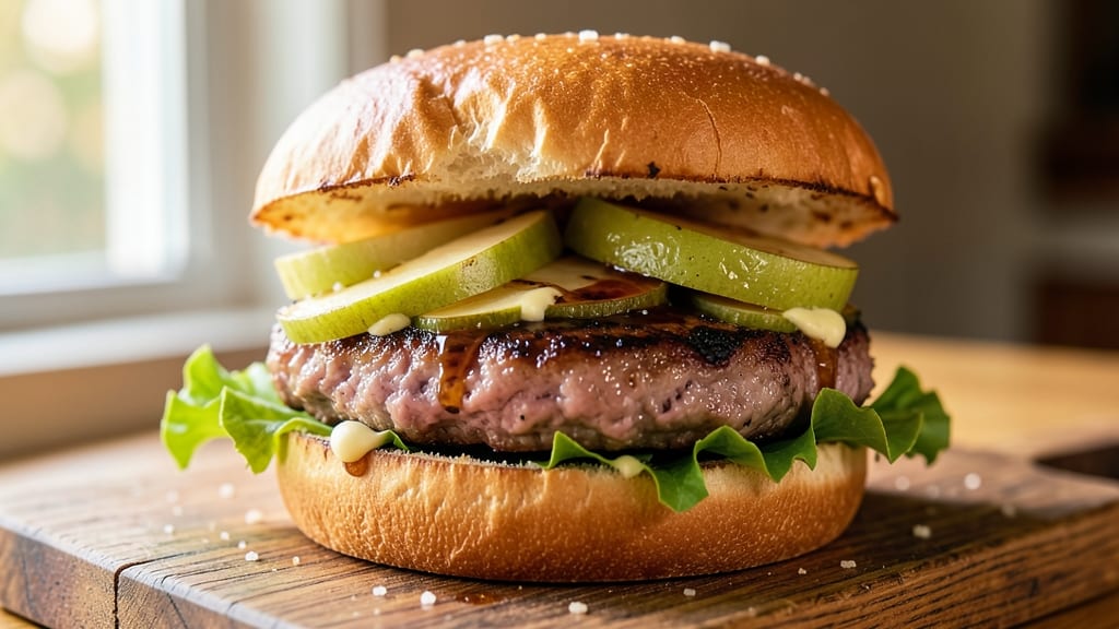 Pork and Apple Burgers Recipe: Sweet-Tart Crunch That Elevates Every Bite