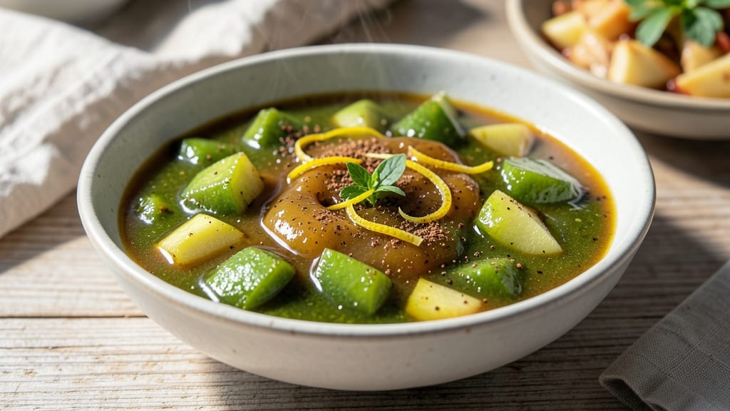 Green Apple Sauce Recipe: Zesty Tartness With Celery Pepper Crunch