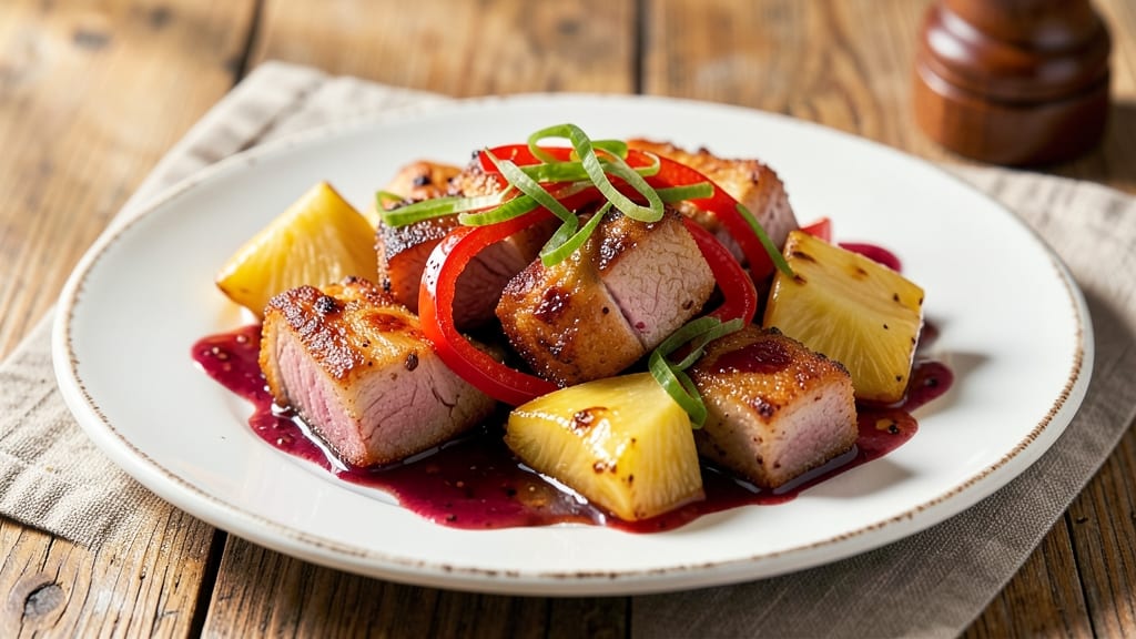 Sweet and Sour Pork Pineapple Recipe: Chef James Beard's Signature Crisp-Tender Bites