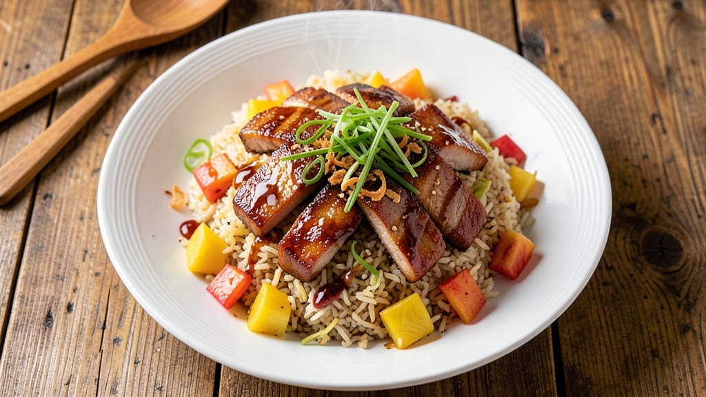 Pineapple Pork Fried Rice Recipe: Sweet-Tart Fusion in One Pan