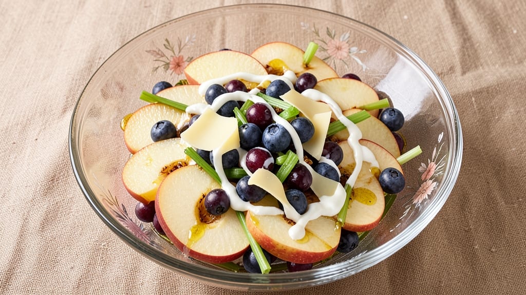 Apple Blueberry Salad Recipe: Crisp Celery and Sweet Tart Freshness Fusion