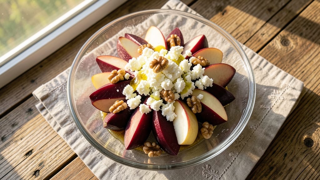 Swedish Beet and Apple Salad Recipe: Nordic Crunch With Earthy Sweetness