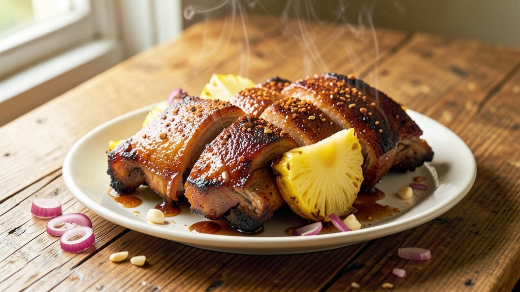 Pork Ribs Wrapped Around Pineapple Recipe: Hawaiian-Inspired Sweet-Tangy Fusion