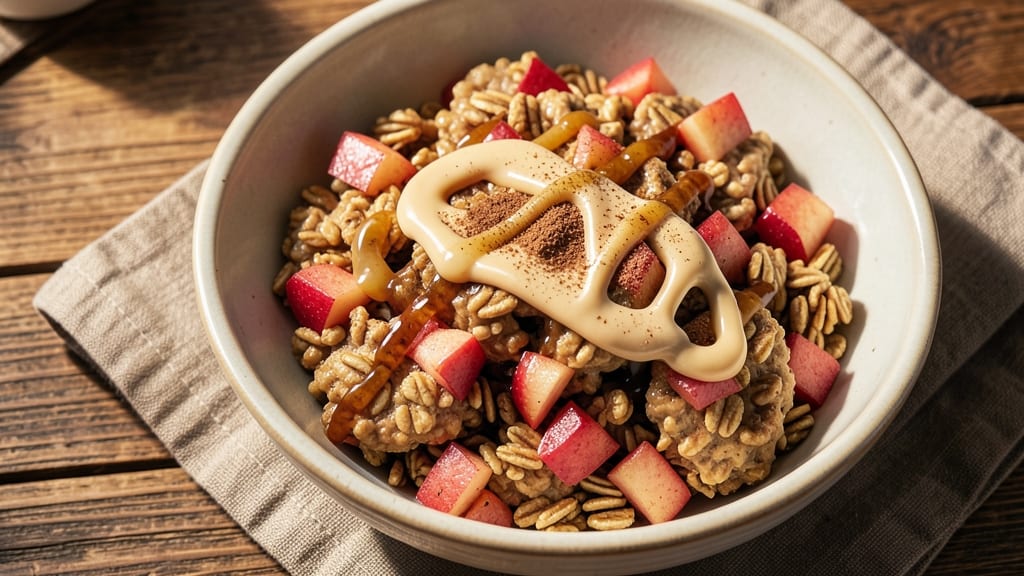 Apple Cinnamon Oatmeal Bites Recipe: No-Bake Bites With Warm Spice Streusel