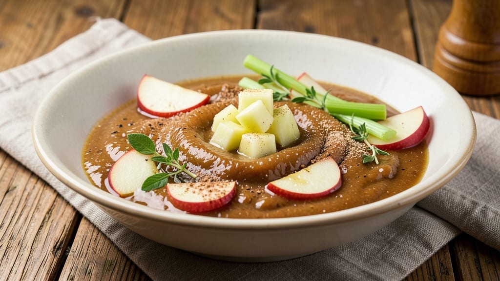 Christmas Apple Sauce Recipe: Festive Spice and Celery Crunch Harmony