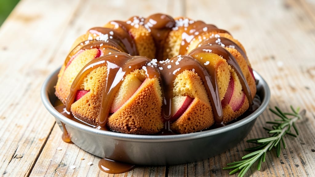Apple Bundt Cake Recipe With Caramel Sauce: Moist Spice Cake With Gooey Drizzle