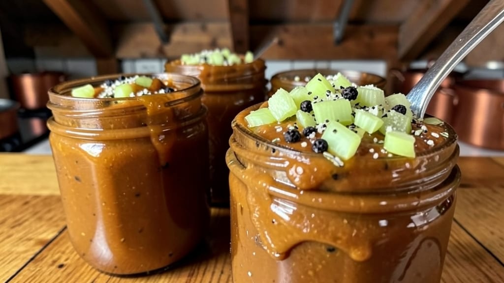 Apple Butter BBQ Sauce Canning Recipe: Celery-Pepper Crunch That Stays Fresh for Months