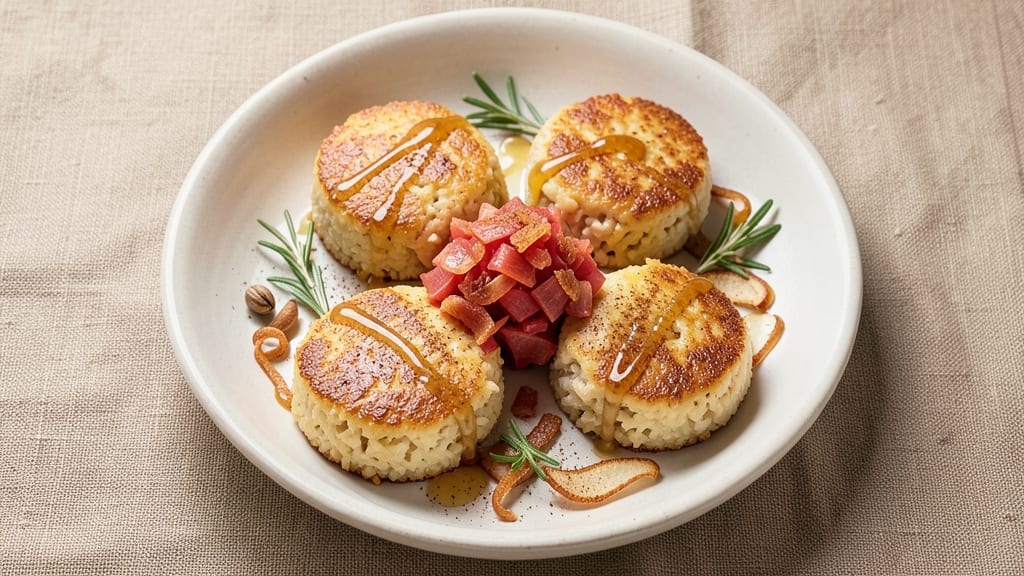 Apple Rice Cake Recipe: Crispy Celery-Apple Crunch Stacks