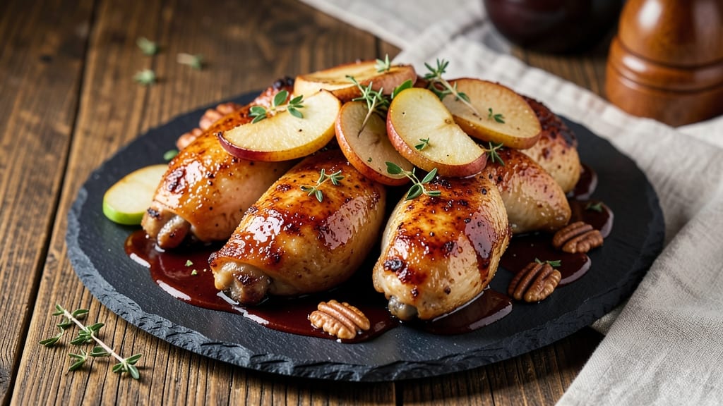 Apple Bourbon Chicken Recipe: Smoky-Sweet Glaze That Sticks to Every Bite