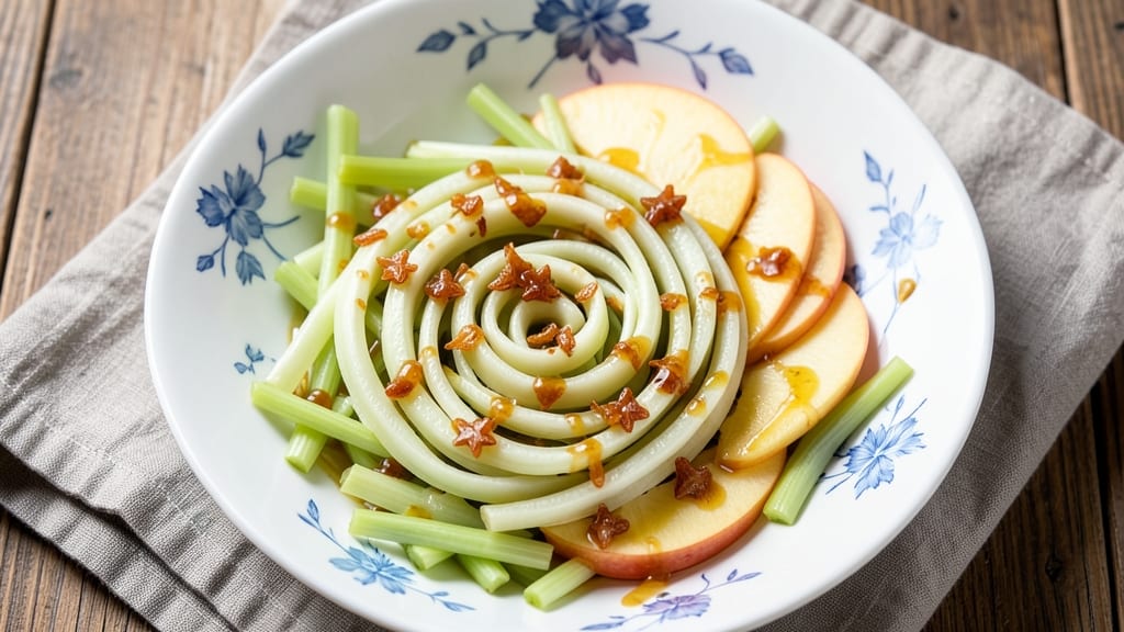 Kohlrabi and Apple Salad Recipe: Crisp Celery Twist With Sweet-Tart Balance