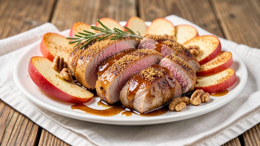 Cinnamon Apple Pork Tenderloin Recipe: Warm Spice and Caramelized Apple Bites