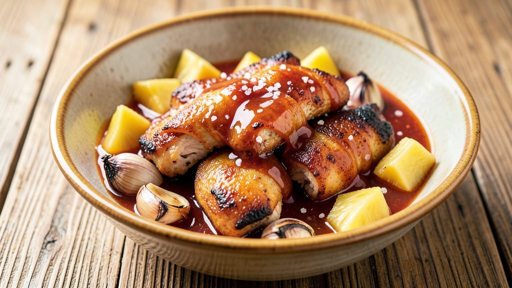 Sweet Hawaiian Crockpot Chicken Recipe with Pineapple Juice: Tropical Glaze That Tenderizes Meat