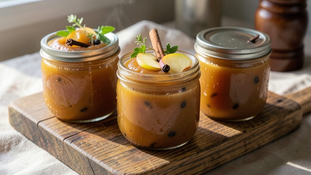 Apple Sauce Canning Recipe No Sugar: Spiced Simmer for Natural Sweetness and Long Shelf Life