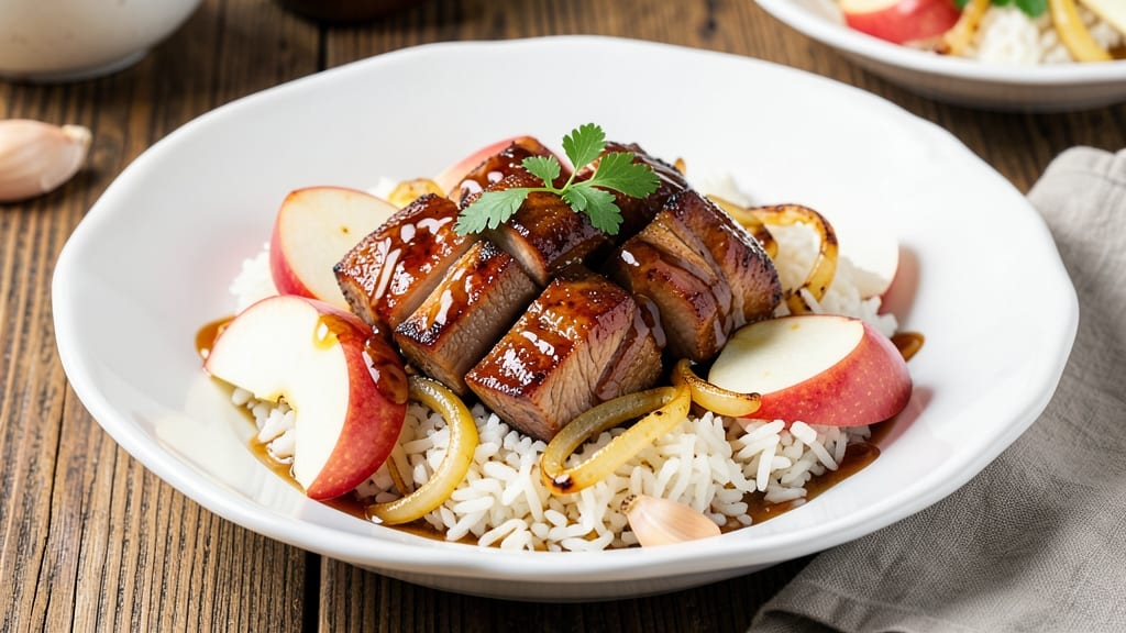 Pork Apple Rice Recipe: Slow-Cooked Savory Sweetness in One Pot