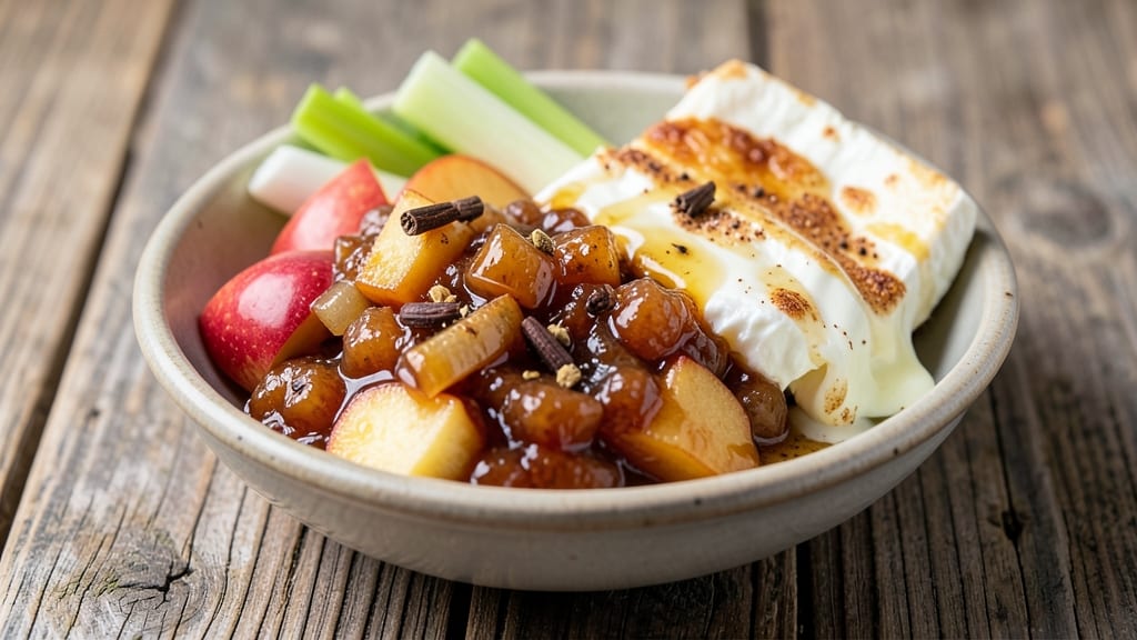 Apple Chutney Recipe for Cheese: Crunchy Celery and Spiced Apple Pairing