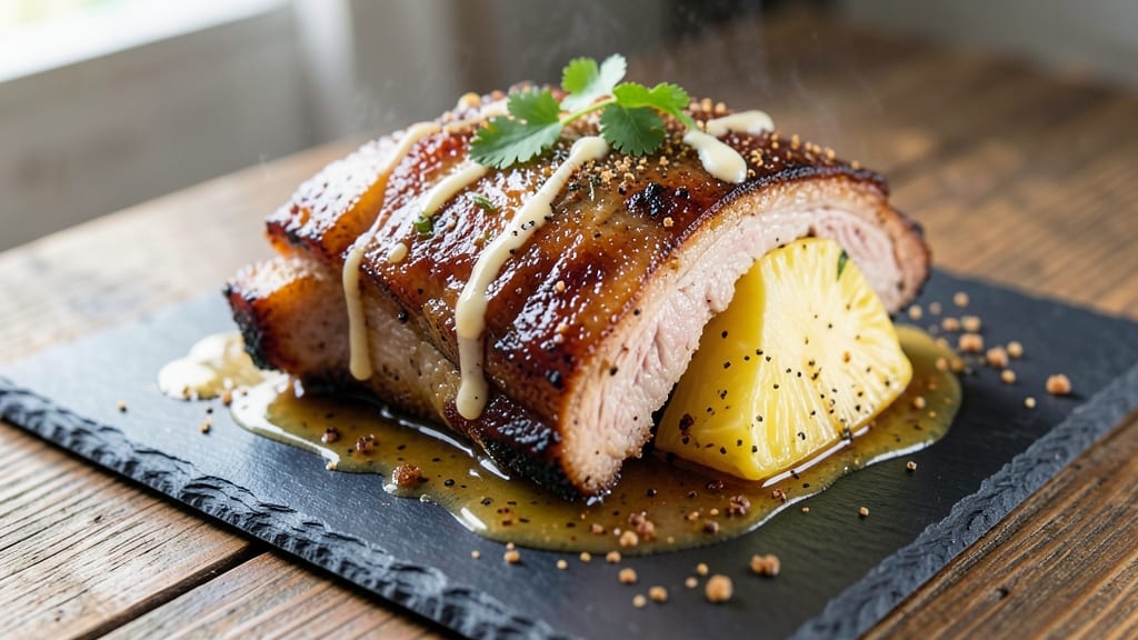 Pork Ribs Wrapped Around Pineapple Recipe: Oven-Baked Sweet-Tart Fusion