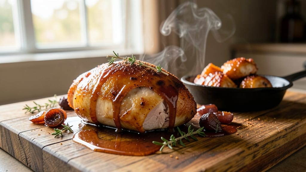 Apple Cider BBQ Chicken Recipe: Smoky-Sweet Glaze With Celery Crunch Bites