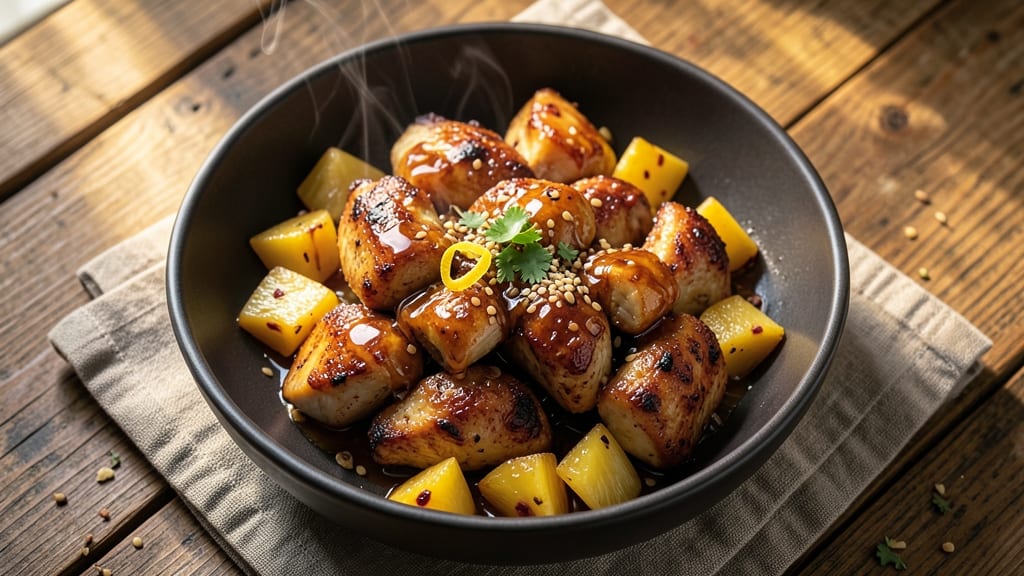 Chicken Pineapple Soy Sauce Crock Pot Recipe: Sweet-Savory Simmer That Sticks to Every Bite