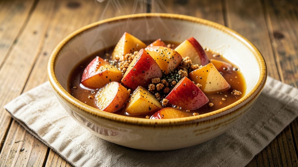 PDQ Apple Toffee Dip Recipe: Caramelized Crunch With Celery Pepper Twist