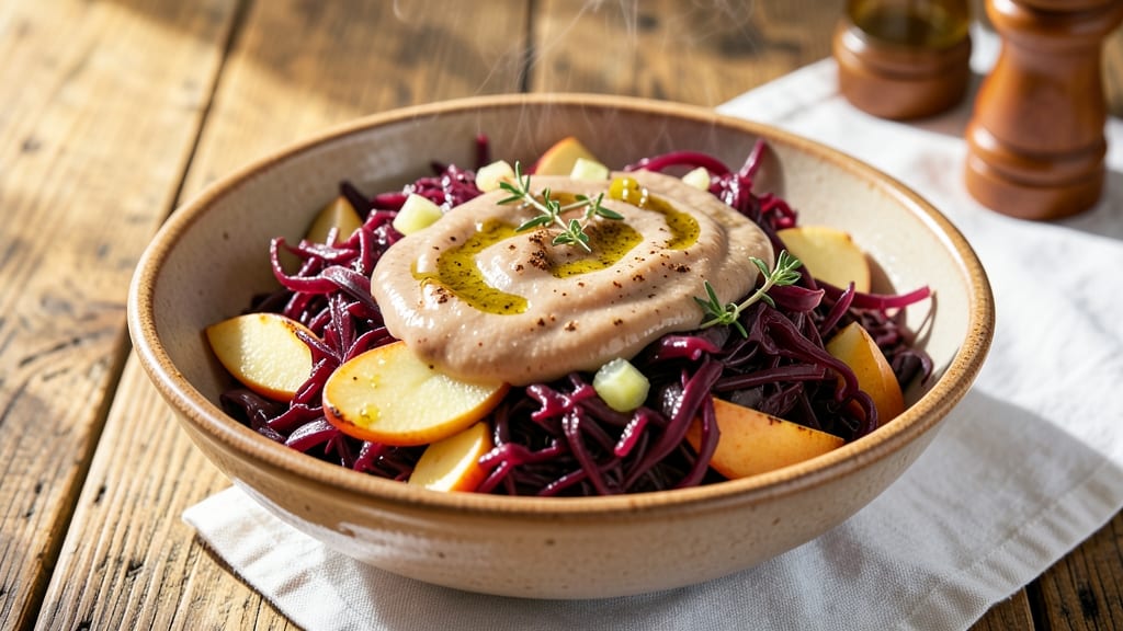 Red Cabbage and Apple Sauce Recipe: Crisp Celery Crunch Meets Sweet Tart Harmony