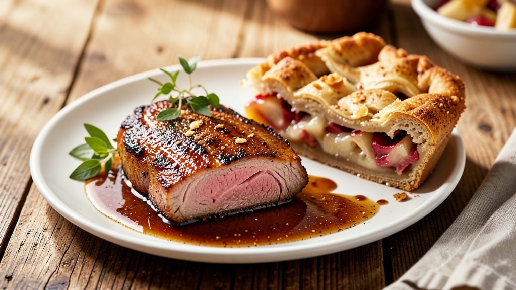 Apple Pie Glazed Pork Chops Recipe: Sweet-Tart Caramel Drizzle That Sticks to Every Bite