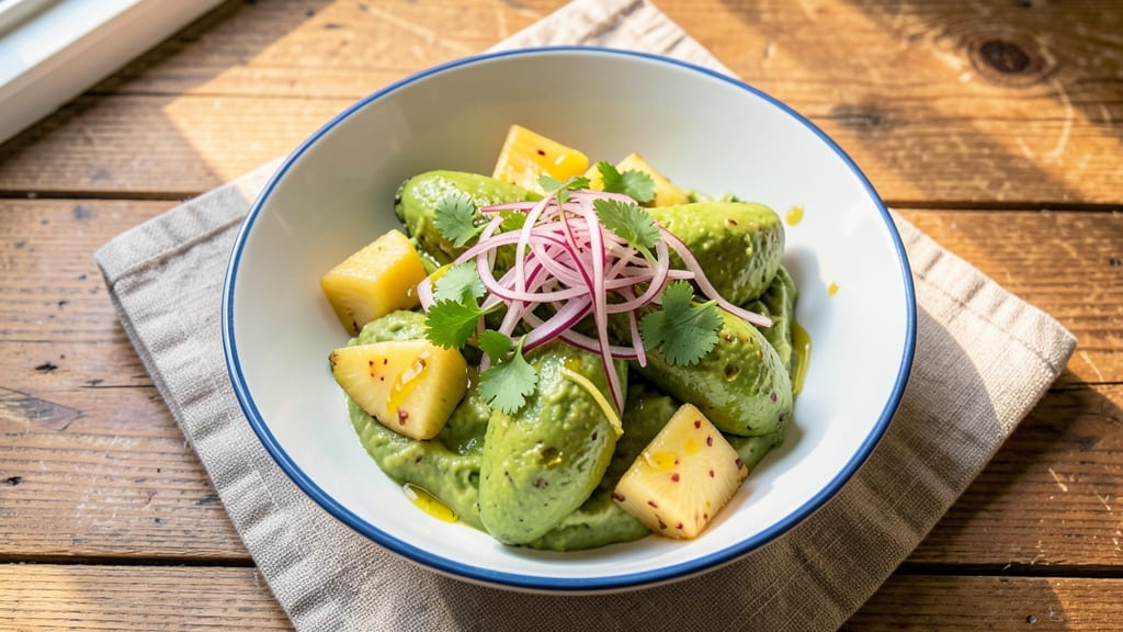Cuban Avocado and Pineapple Salad Recipe: Zesty Lime-Dressed Tropical Crunch