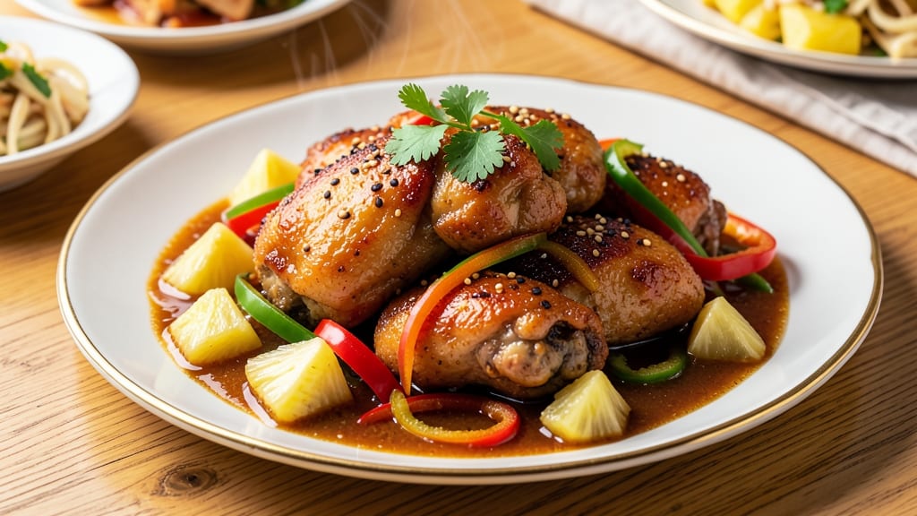 Sweet and Sour Chicken Recipe With Pineapple Juice: Glazed Crunch and Tangy Juice Balance