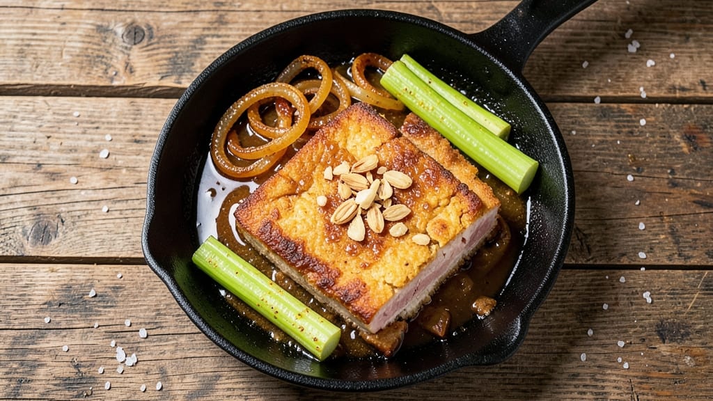 Fried Scrapple Recipe: Crispy Celery-Crusted Bites with Savory Depth