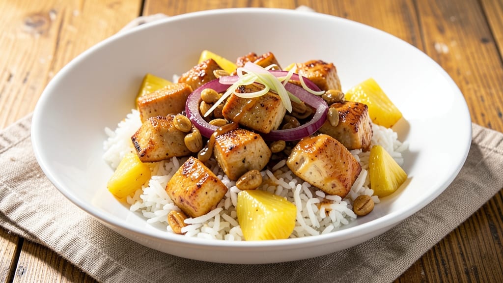 Chicken Pineapple Stir Fry With Rice Recipe: One-Pan Tropical Crunch and Sweetness