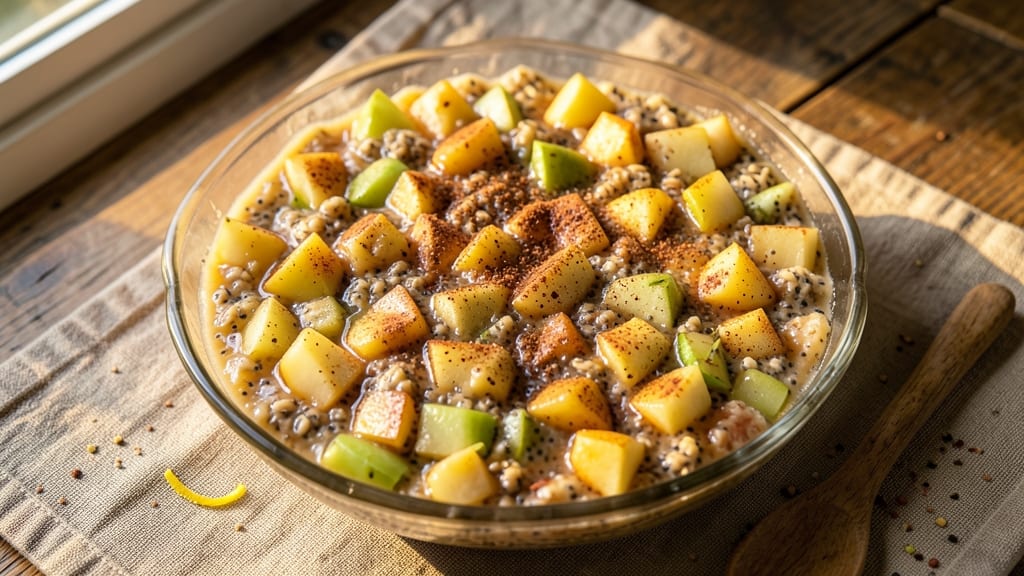 Low Fat Apple Pie Filling Recipe: Lightened-Up Spice and Celery Crunch Fusion