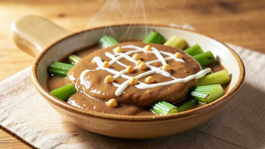 Apple Butter Gravy Recipe: Warm Spice and Crunchy Celery Harmony