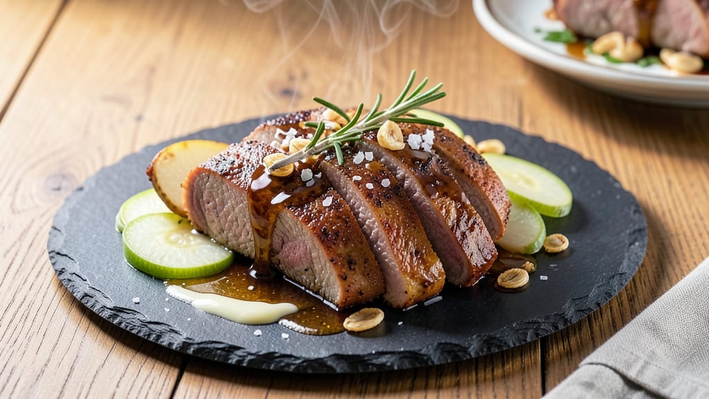 Apple Bourbon Pork Tenderloin Recipe: Sweet-Smoky Glaze That Locks in Juice