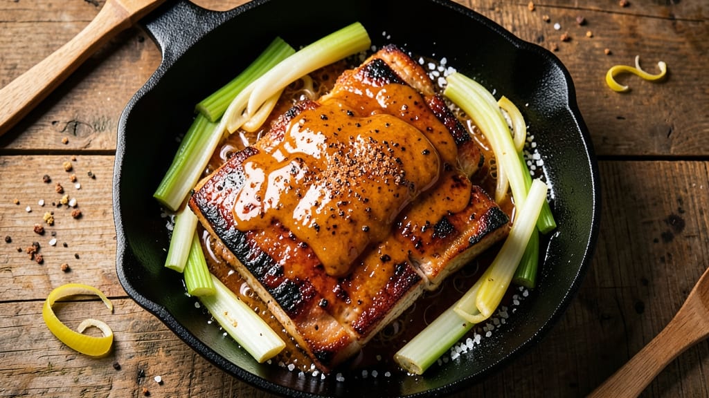 Apple Cider Ribs Recipe: Slow-Braised with Celery Pepper Crunch