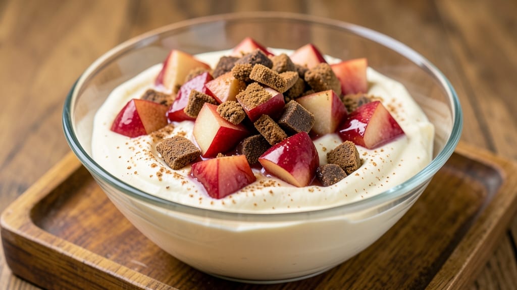 Heath Toffee Bits Apple Dip Recipe: Crunchy Celery and Caramelized Apple Fusion