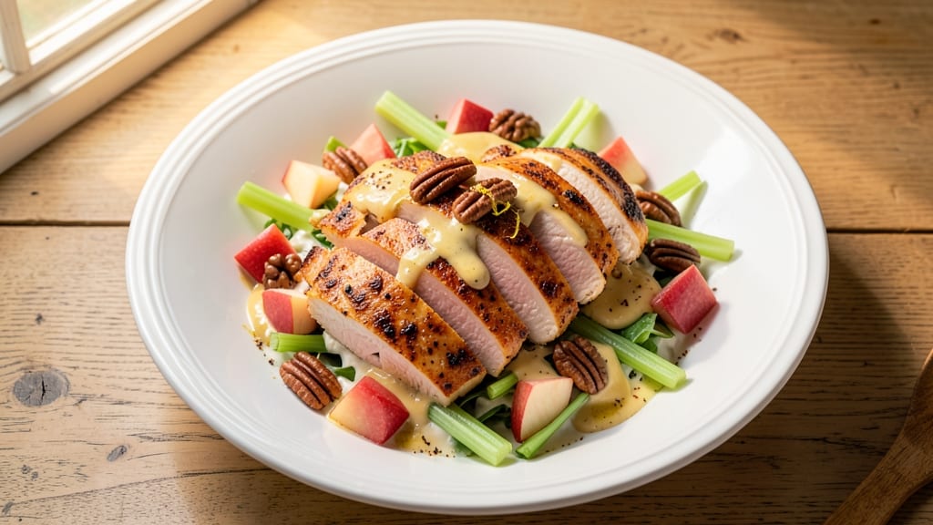 Arby's Apple Pecan Chicken Salad Recipe: Crunchy Celery and Sweet Apple Bites in 20 Minutes