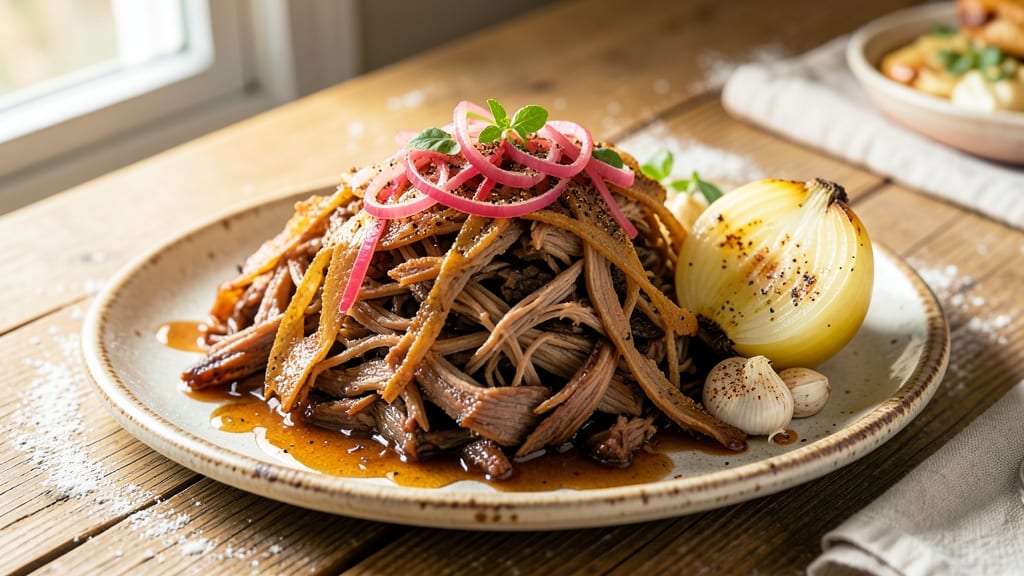 Pulled Pork Crock Pot Recipe With Apple Cider Vinegar And Brown Sugar: Smoky Sweet Fall-Apart Richness in 6 Hours