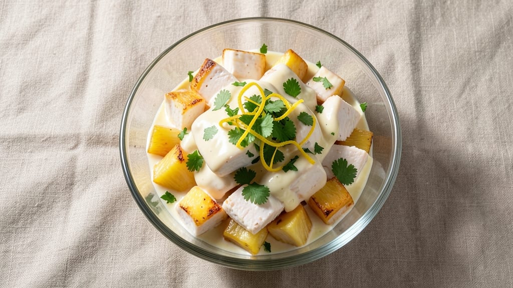 Jason's Deli Pineapple Chicken Salad Recipe: Tropical Crunch Meets Creamy Sweetness