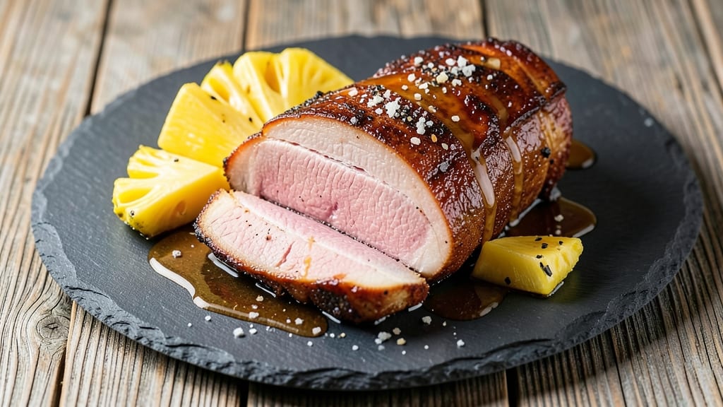 Pork Ham With Pineapple Recipe: Glazed Sweetness and Savory Crunch Fusion