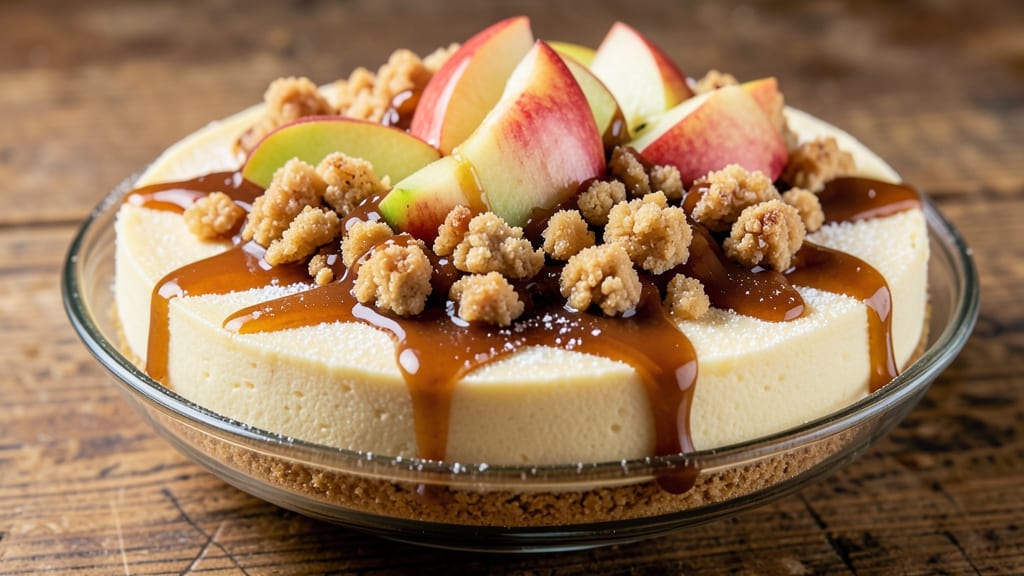 Cheesecake Factory Dutch Apple Caramel Streusel Recipe: Warm Spice Crunch Over Tart Apple Filling