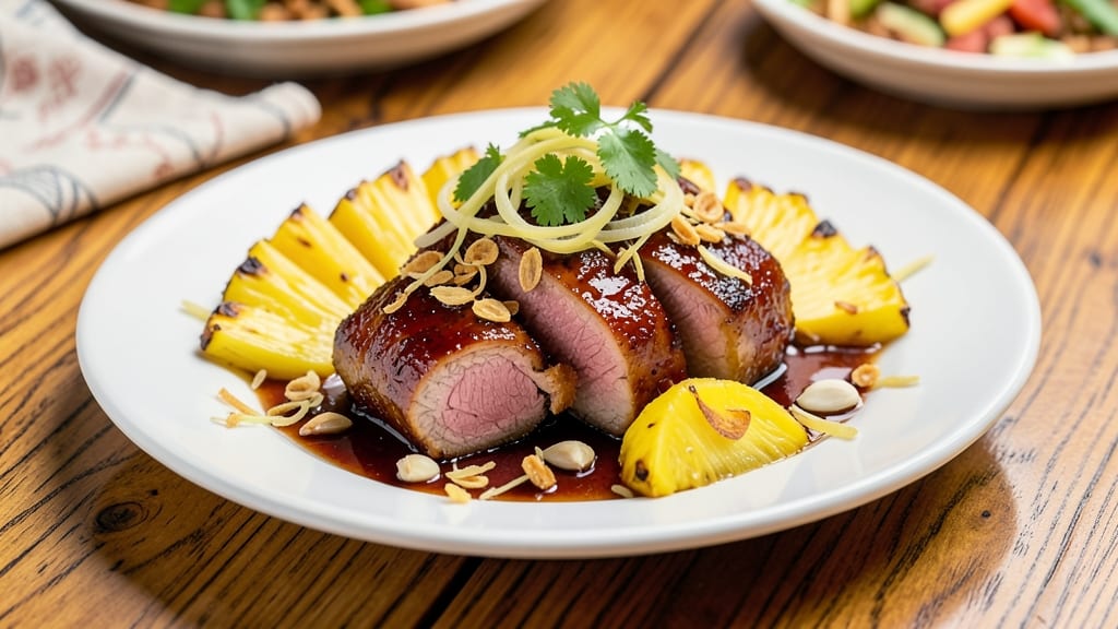 Pork With Pineapple Pinoy Recipe: Sweet-Tart Glaze That Caramelizes Meat